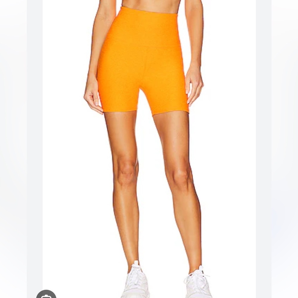New Beyond Spacedye Keep Pace Biker Shorts